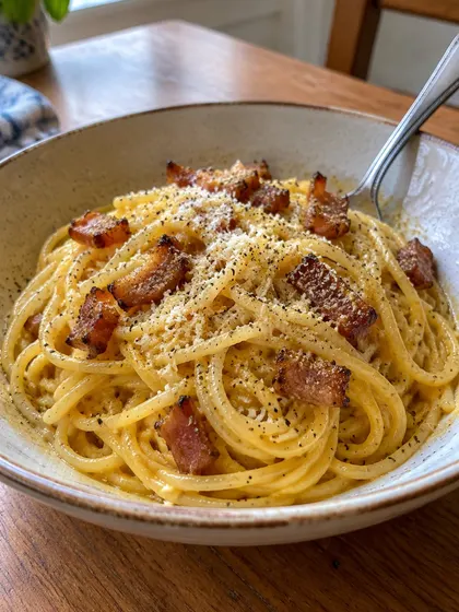 Carbonara, with no cream
