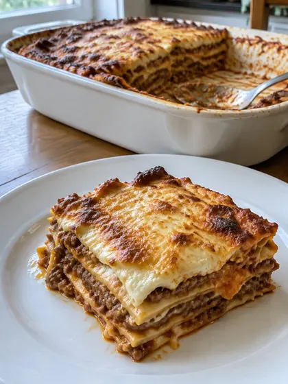 Lasagne alla bolognese