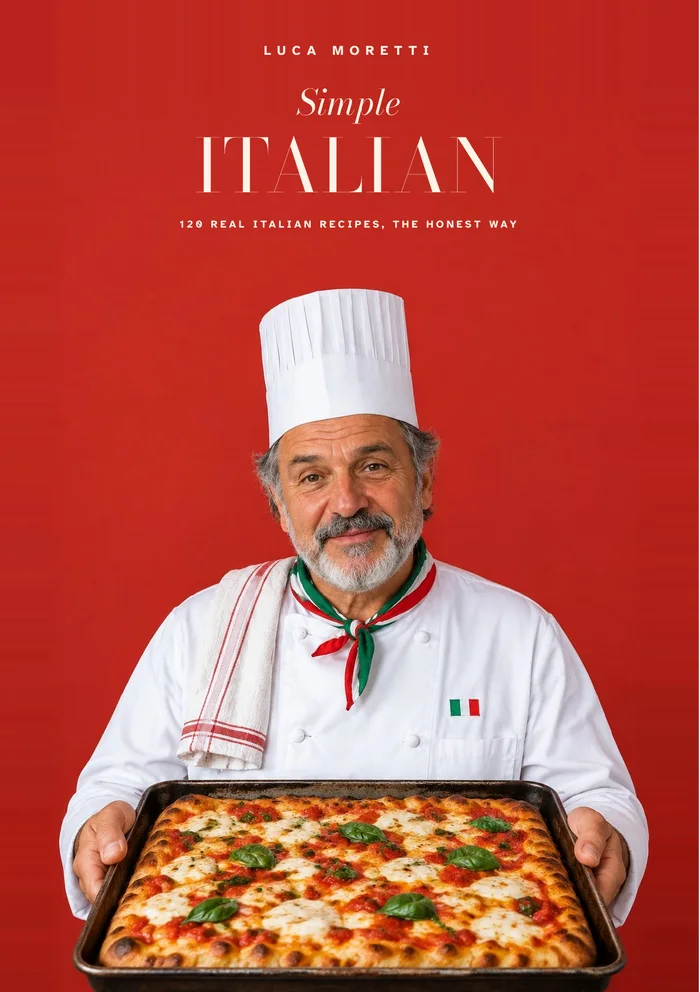 Simple Italian, the cookbook by Luca Moretti