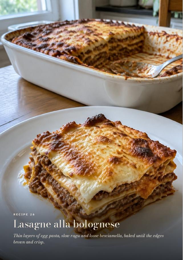 Lasagne alla bolognese